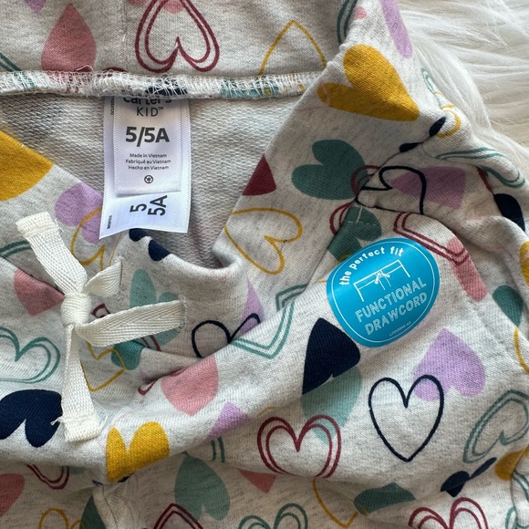 Carter’s Girl Sweatpants B6 - Picture 2 of 3